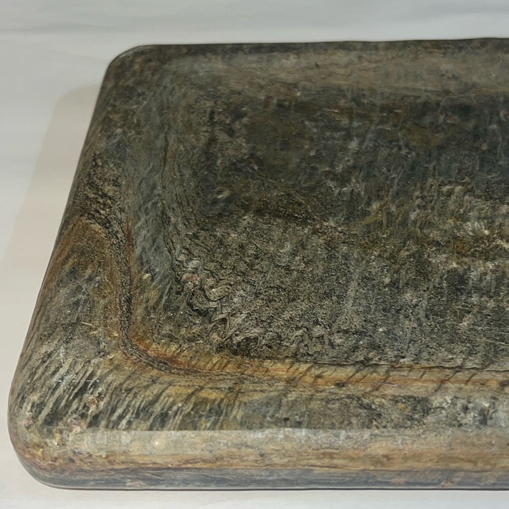 Design Ideas Miraval pillar platter in slate/great gift-NWT - Picture 4 of 15